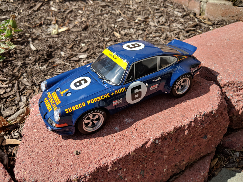 Illustration for article titled Happy Birthday To Me: Sunoco Blue Porsche 911 2.7RSR